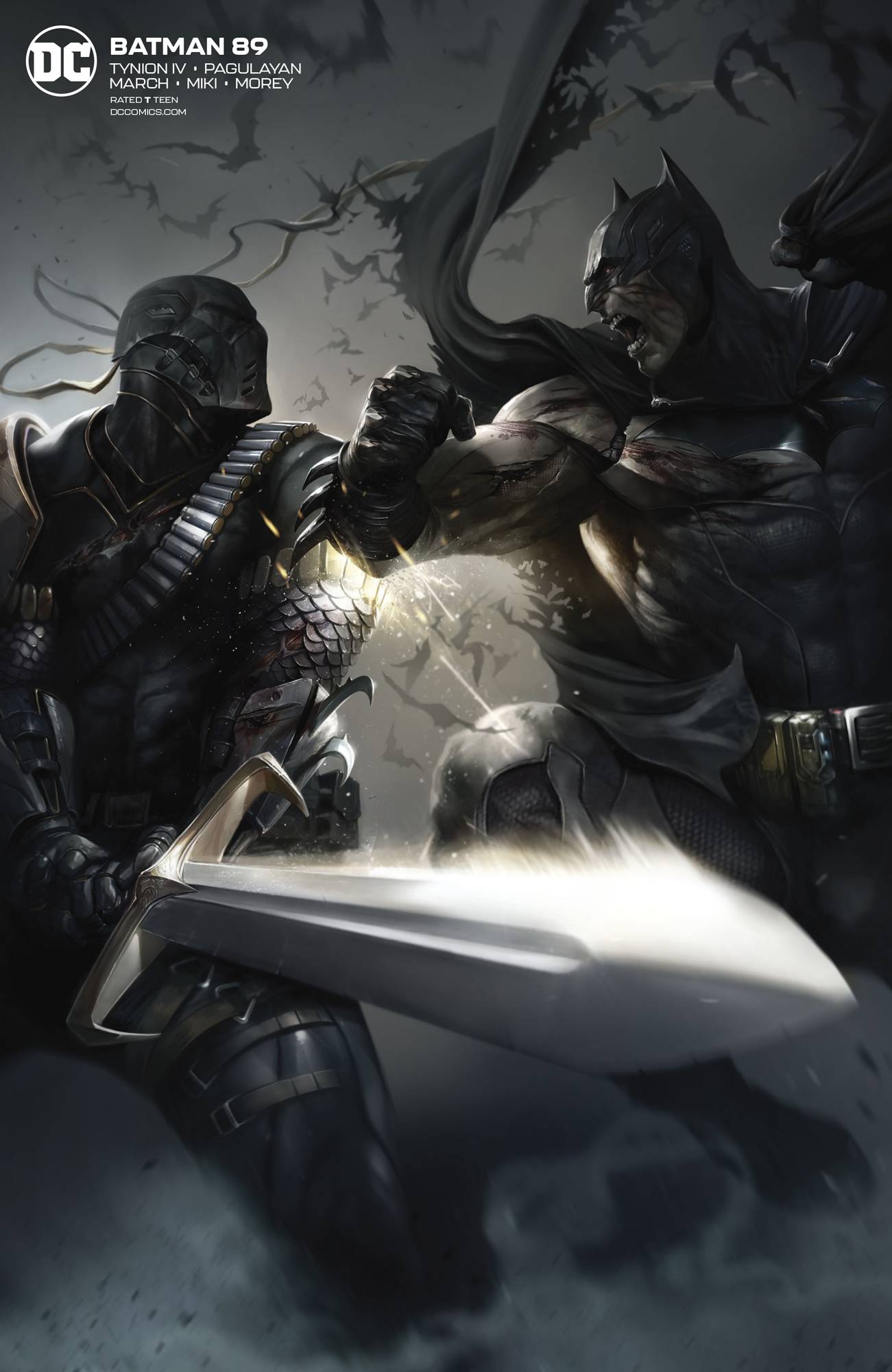 BATMAN #089 CARD STOCK FRANCESCO MATTINA VAR ED