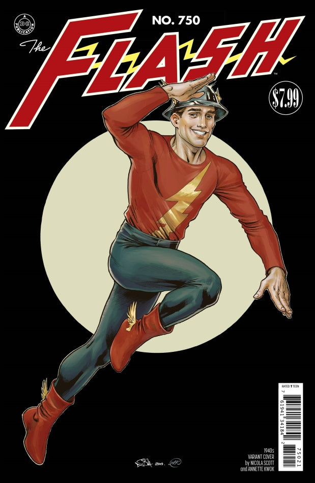 FLASH (2016) #750 1940S NICOLA SCOTT VAR ED