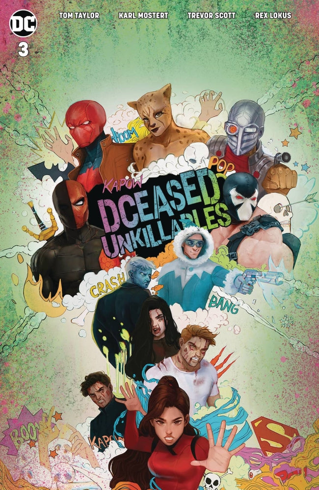 DCEASED UNKILLABLES #3 (OF 3) CARD STOCK HORROR  TASIA MS VA