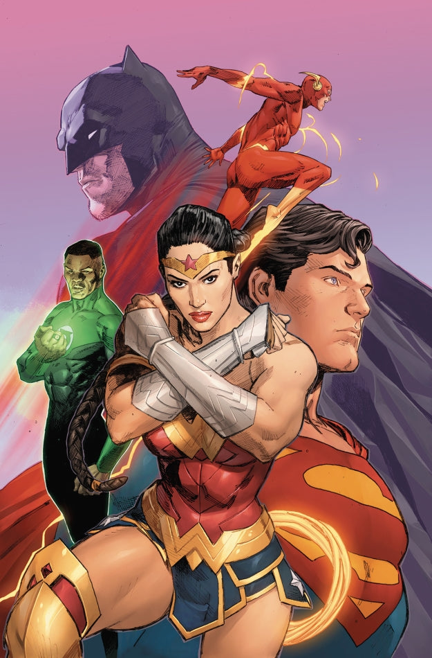 JUSTICE LEAGUE #46 CLAY MANN VAR ED
