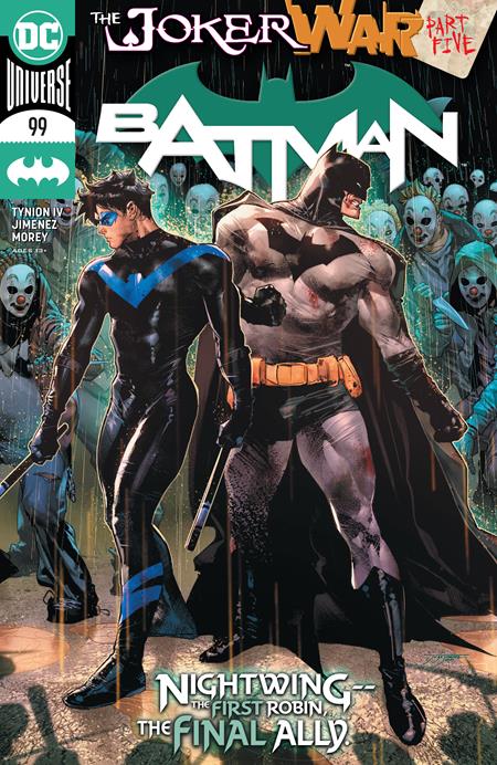 BATMAN #099 CVR A JORGE JIMENEZ (JOKER WAR)