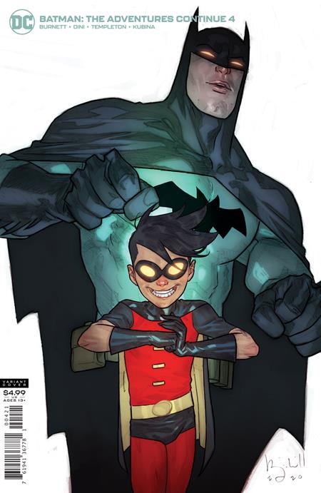 BATMAN ADVENTURES CONTINUE #4 (OF 6) DAN HIPP VAR ED