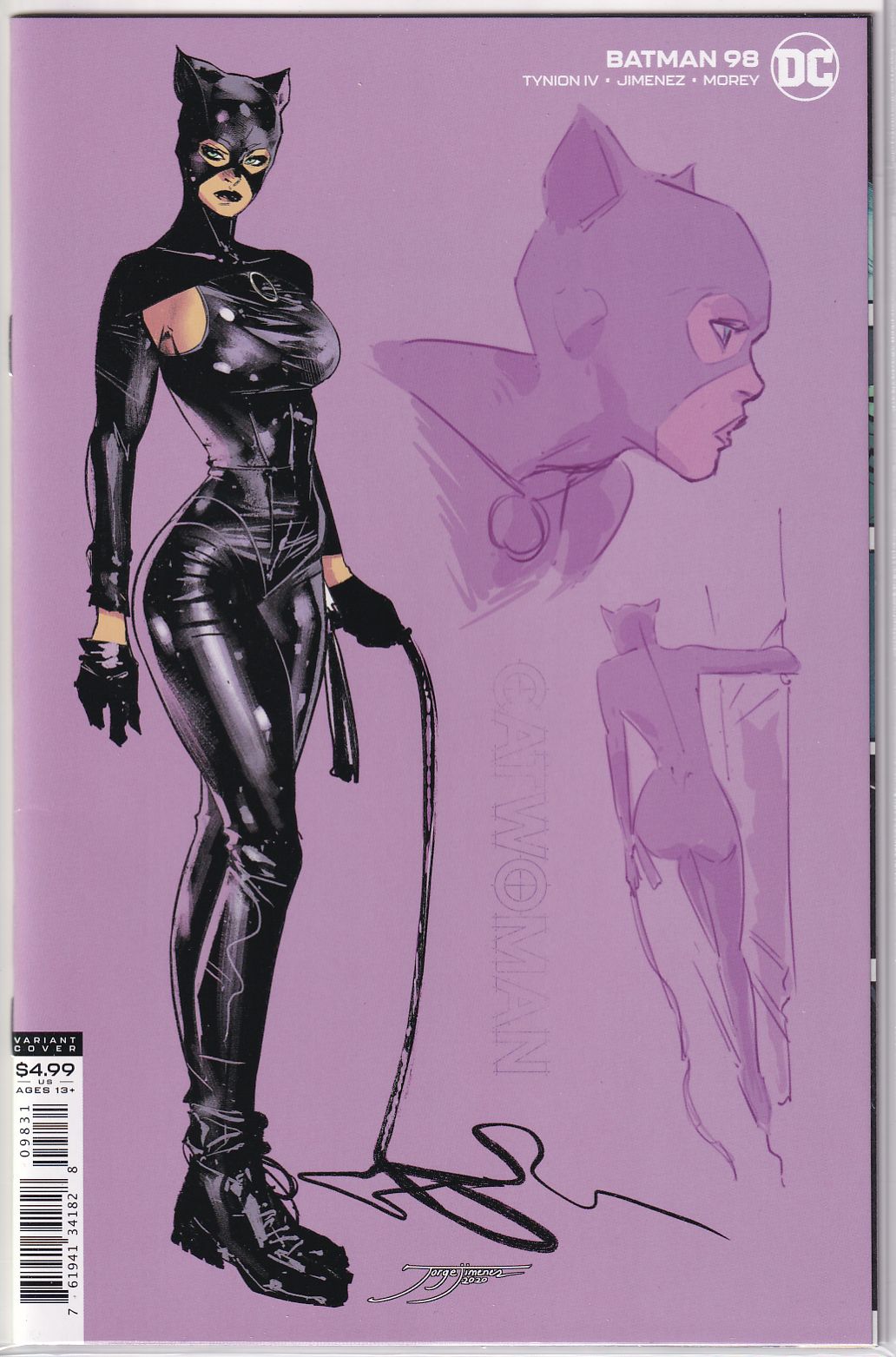 BATMAN #098 JOKER WAR 1:25 JIMENEZ CATWOMAN VARIANT