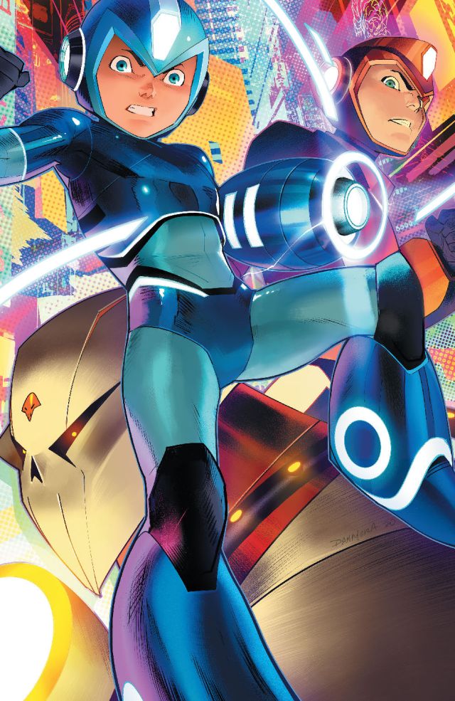 MEGA MAN FULLY CHARGED #4 CVR C MORA VAR