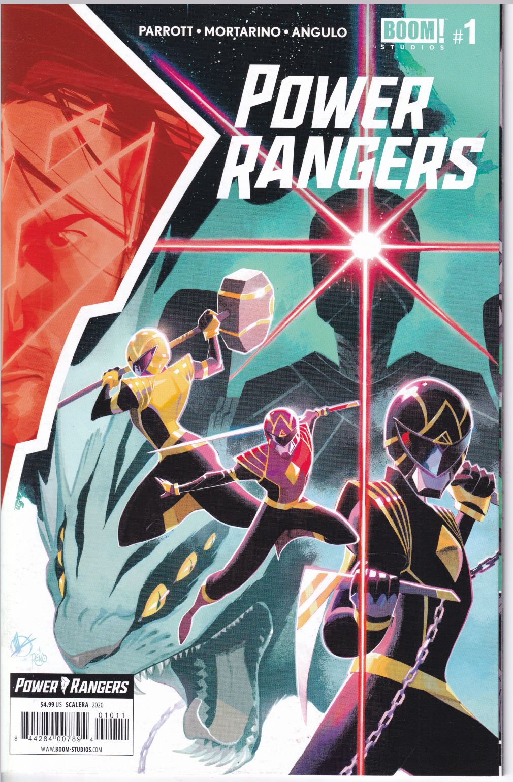 POWER RANGERS #1 CVR A SCALERA