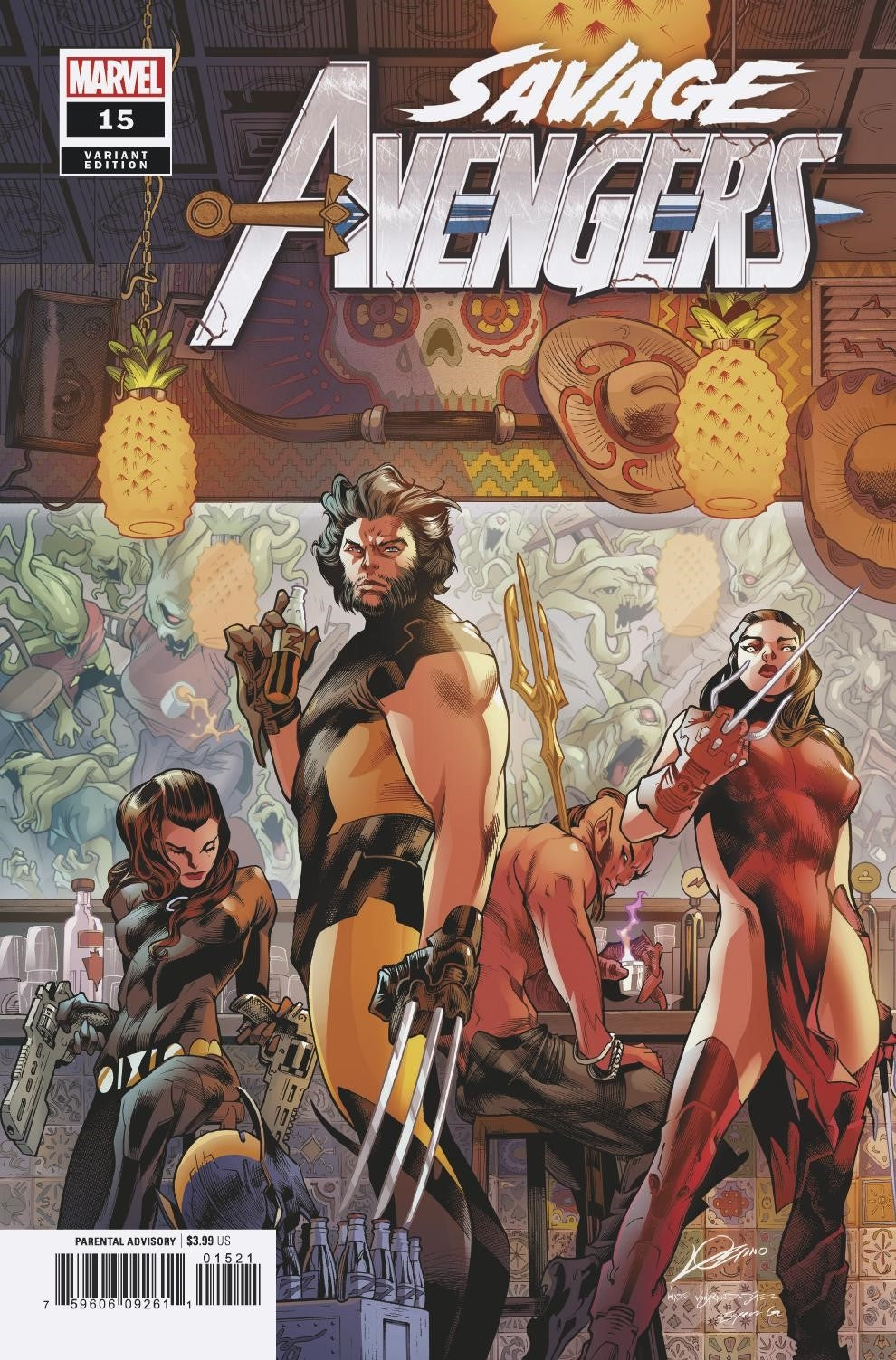 SAVAGE AVENGERS #15 LOZANO VAR