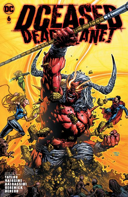 DCEASED DEAD PLANET #6 (OF 6)CVR A DAVID FINCH