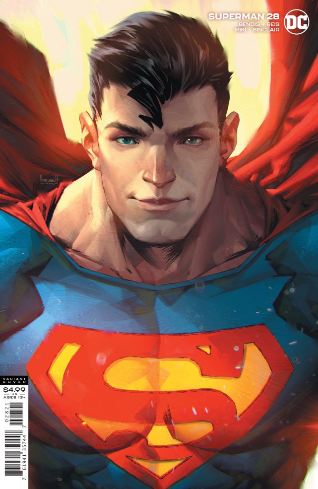 SUPERMAN (2018) #28 CARD STOCK KAEL NGU VAR ED