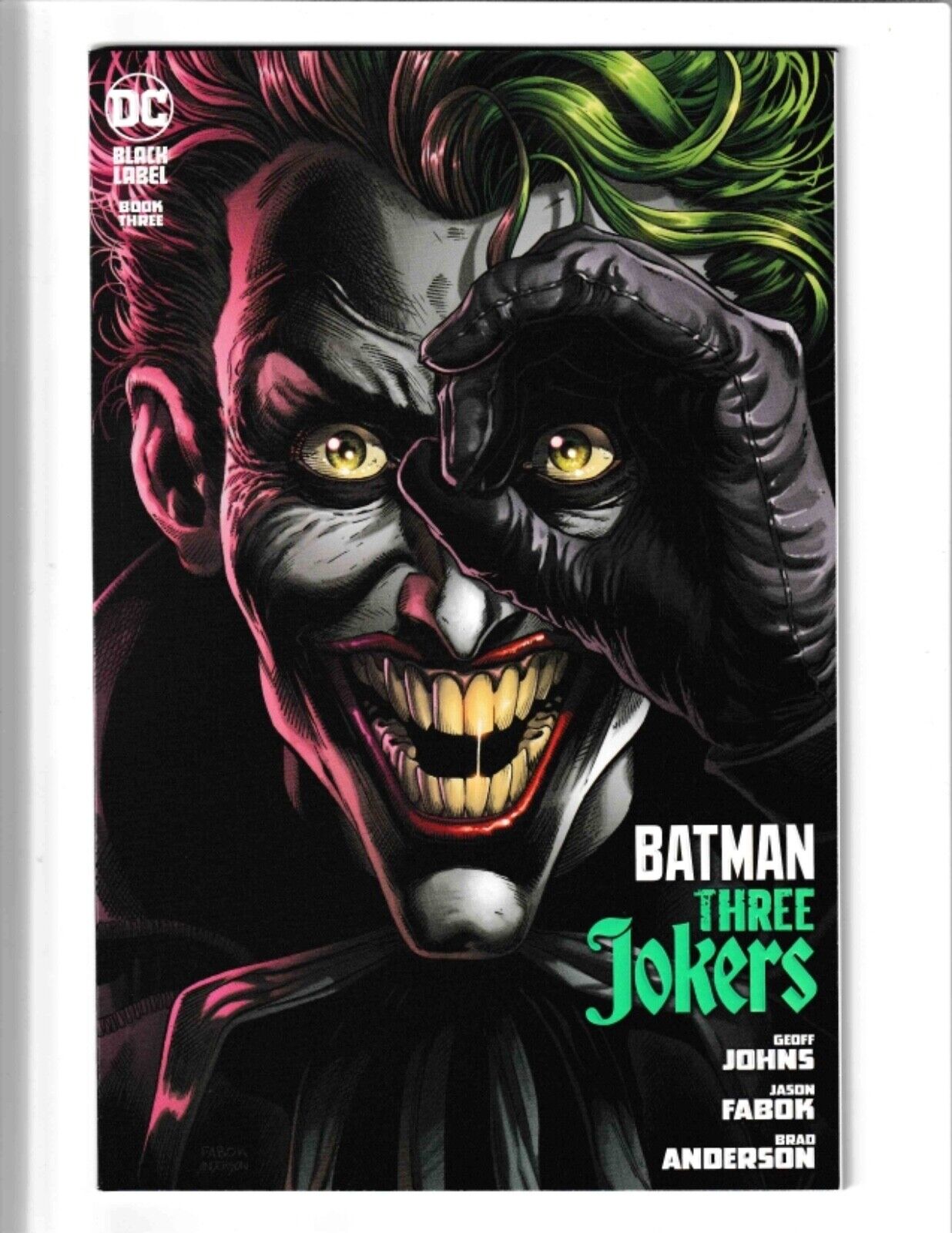 BATMAN THREE JOKERS #3 (OF 3) CVR A