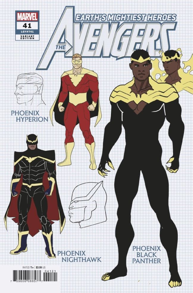 AVENGERS #41 GARRON DESIGN VAR