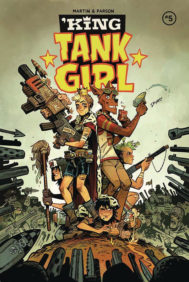 KING TANK GIRL #5 (OF 5) CVR A PARSON