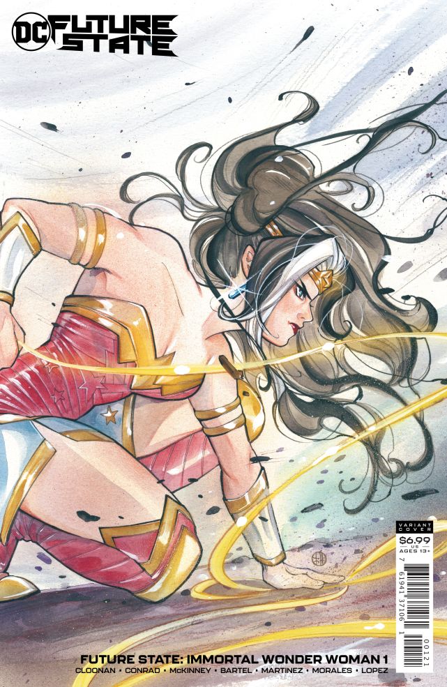 FUTURE STATE IMMORTAL WONDER WOMAN #1 CARD STOCK VAR ED