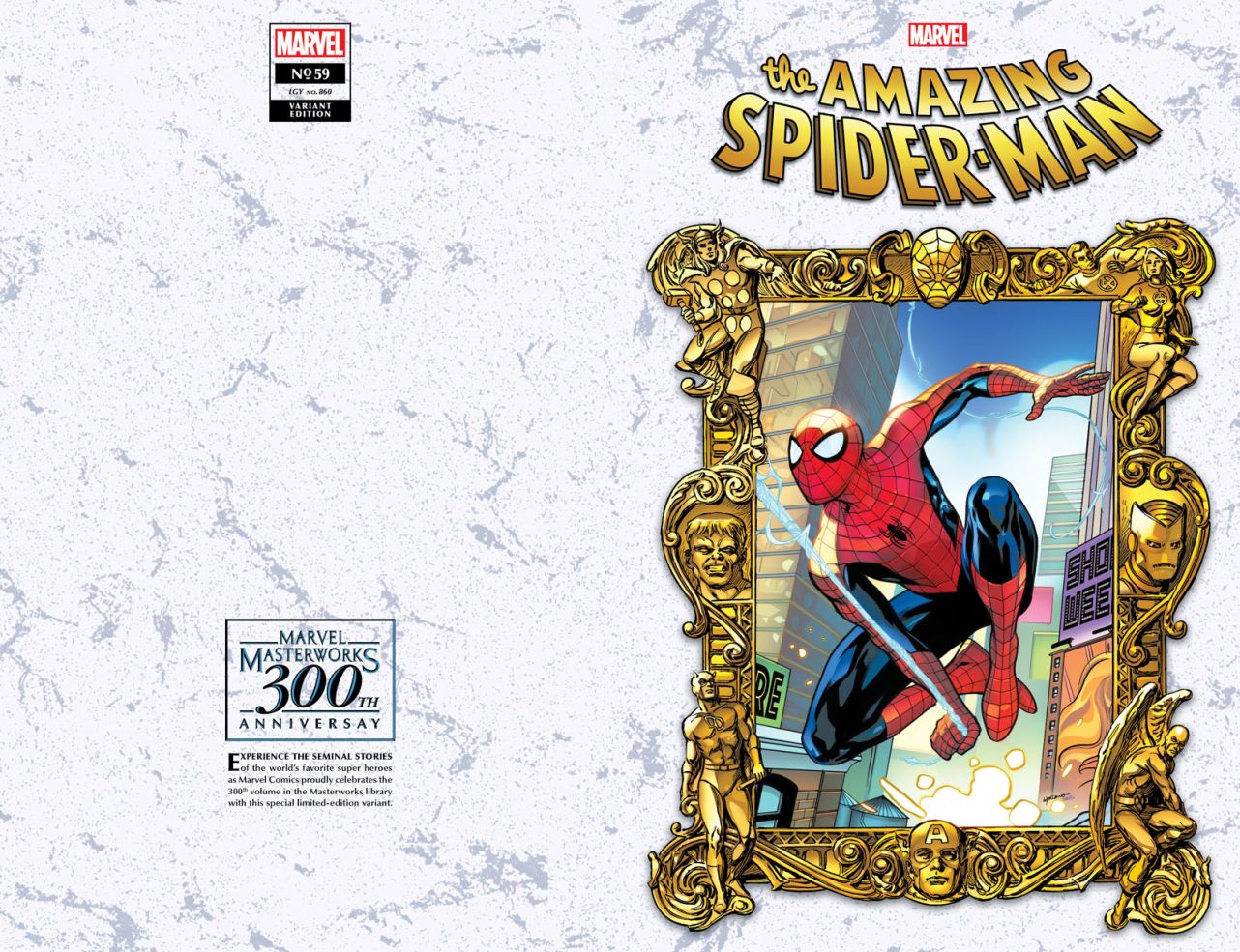 AMAZING SPIDER-MAN (2018) #59 LUPACCHINO MASTERWORKS VAR