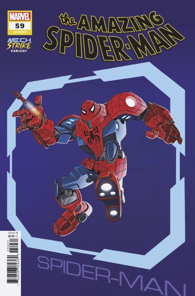 AMAZING SPIDER-MAN (2018) #59 CASTELLANI AVENGERS MECH STRIK