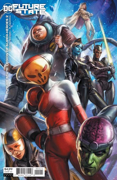 FUTURE STATE LEGION OF SUPER HEROES #2 CARDSTOCK VAR ED