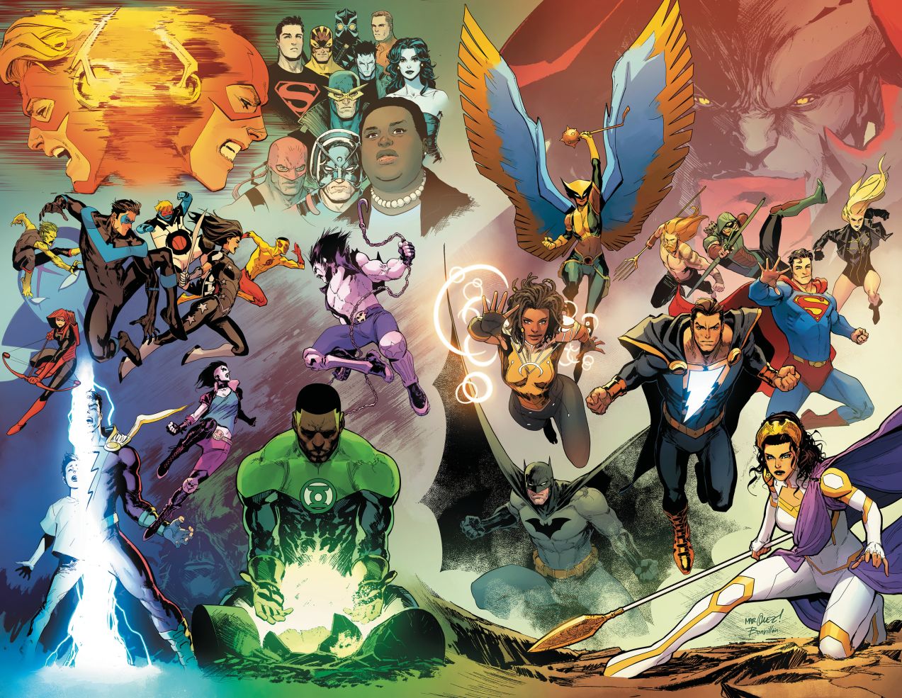 JUSTICE LEAGUE #59 CVR B MARQUEZ WRAP VAR