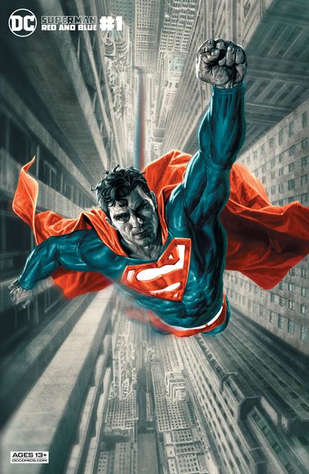 SUPERMAN RED & BLUE #1 CVR B BERMEJO VAR