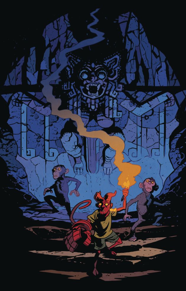 YOUNG HELLBOY THE HIDDEN LAND #3 (OF 4) CVR A SMITH