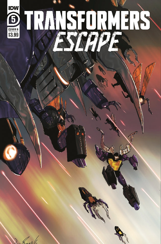 TRANSFORMERS ESCAPE #5 (OF 5) CVR B RAMONDELLI