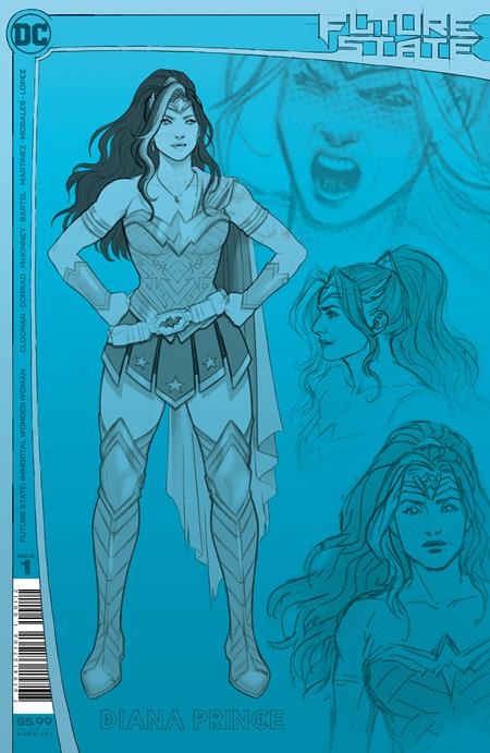 FUTURE STATE IMMORTAL WONDER WOMAN #1 (OF 2) 2ND PTG