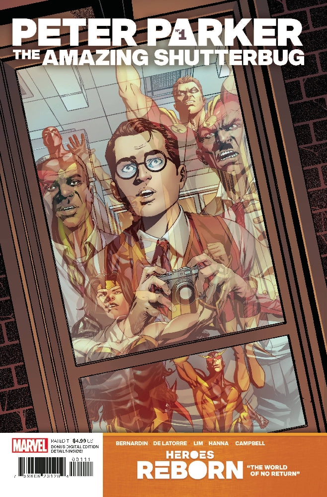HEROES REBORN PETER PARKER AMAZING SHUTTERBUG #1