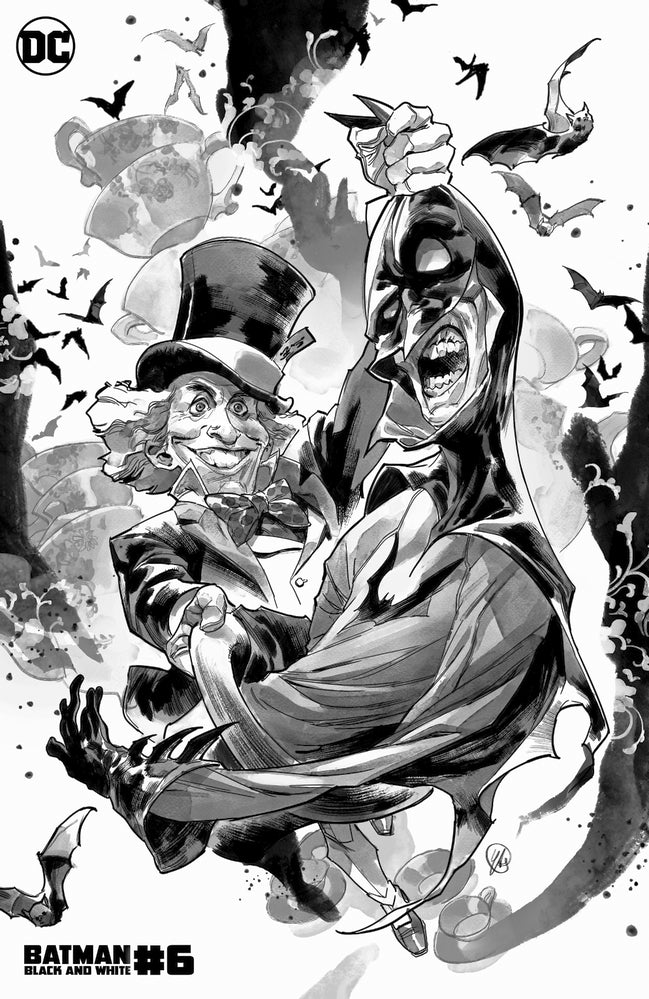 BATMAN BLACK & WHITE #6 (OF 6)CVR C HATTER PUTRI VAR