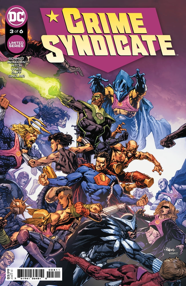 CRIME SYNDICATE #3 CVR A FINCH