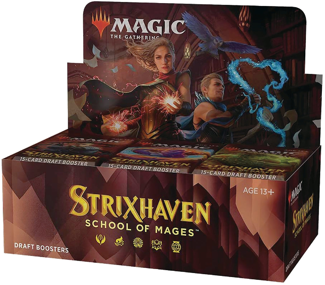 MAGIC THE GATHERING STRIXHAVEN SCHOOL OF MAGES DRAFT BOOSTER DISPLAY