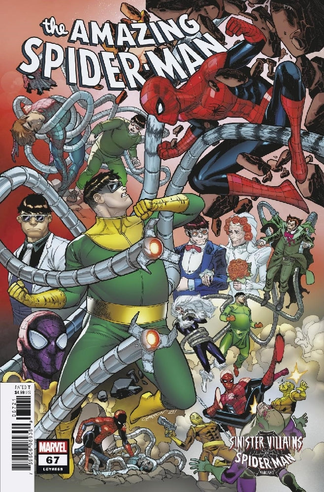 AMAZING SPIDER-MAN (2018) #67 GARRON SPIDER-MAN VILLAINS VAR