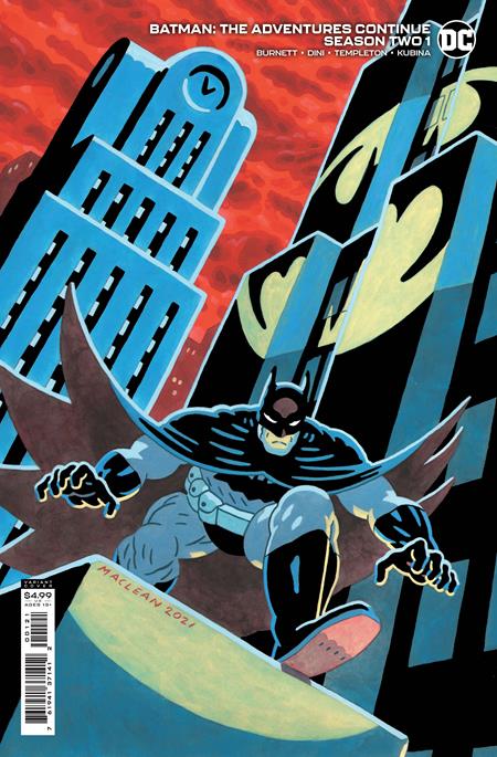 BATMAN ADVENTURES CONTINUE SEASON 2 #1 CVR B CARDSTOCK VAR