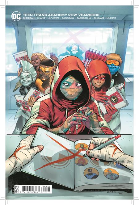 TEEN TITANS ACADEMY 2021 YEARBOOK #1 CVR B