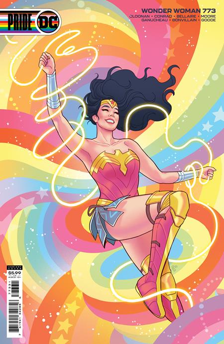 WONDER WOMAN (2016) #773 CVR C PAULINA GANUCHEAU PRIDE MONTH CARD S