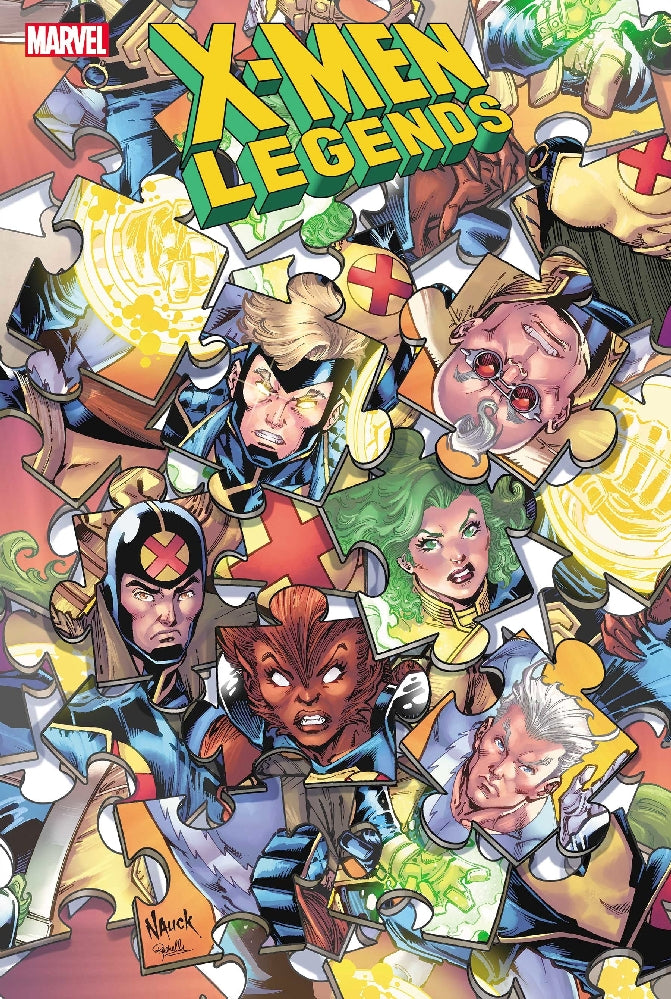 X-MEN LEGENDS #5 NAUCK PUZZLE VAR