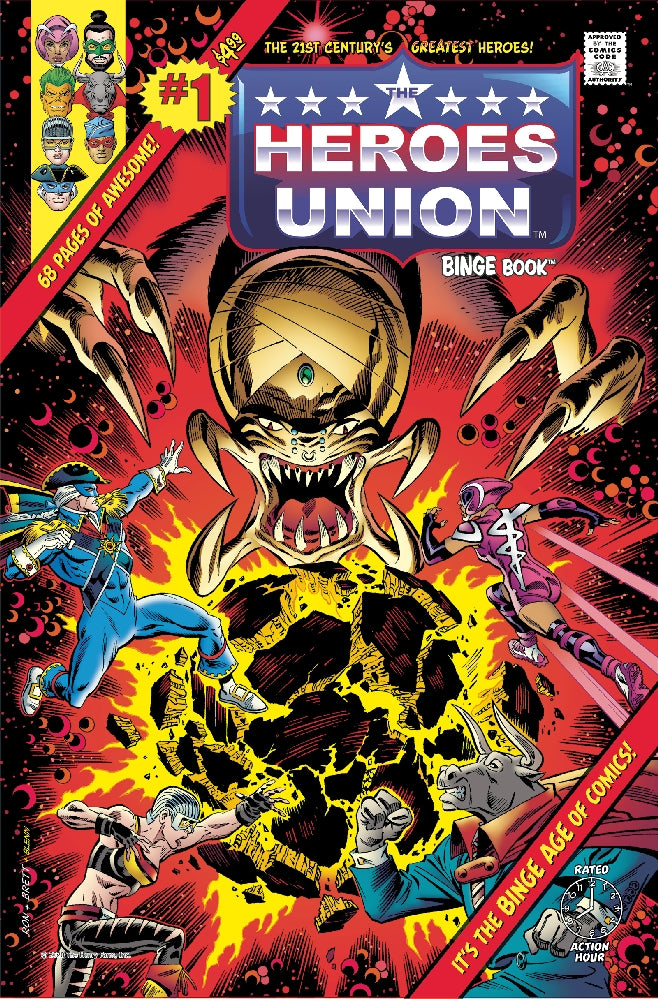 HEROES UNION #1 THE COSMIC CRUSADE