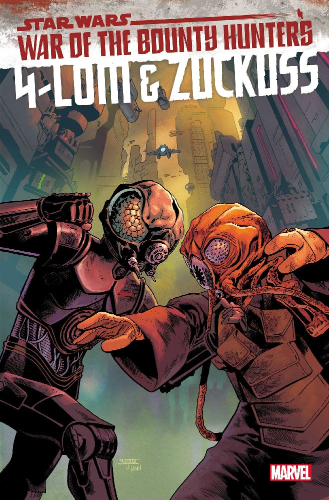 STAR WARS WAR BOUNTY HUNTERS 4-LOM ZUCKUSS #1