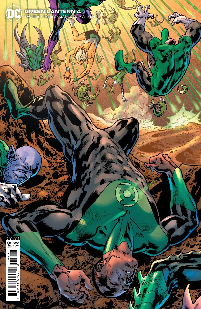 GREEN LANTERN (2021) #4 CVR B CARDSTOCK HITCH VAR