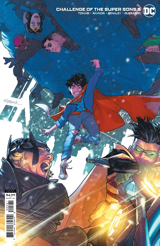 CHALLENGE OF SUPER SONS #5 CVRB CARDSTOCK VAR