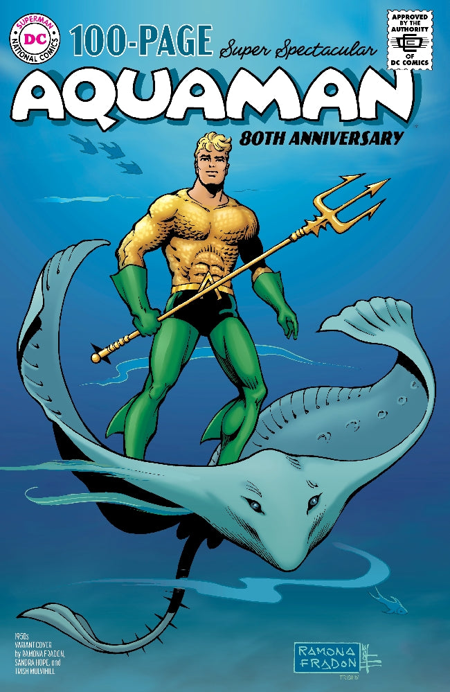 AQUAMAN 80TH ANNV SPECTACULAR#1 CVR C 1950S VAR