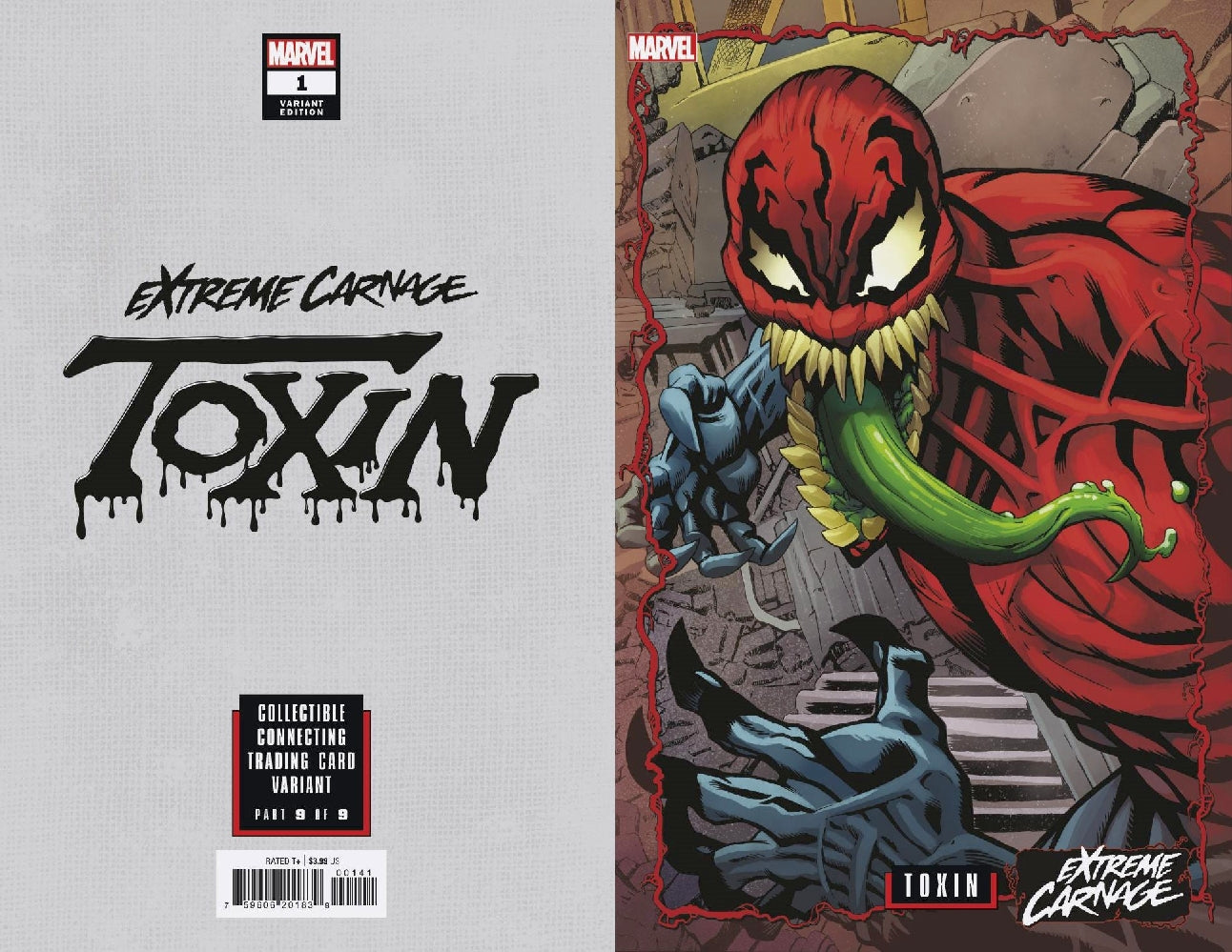 EXTREME CARNAGE TOXIN #1 JOHNSON CONNECTING VAR