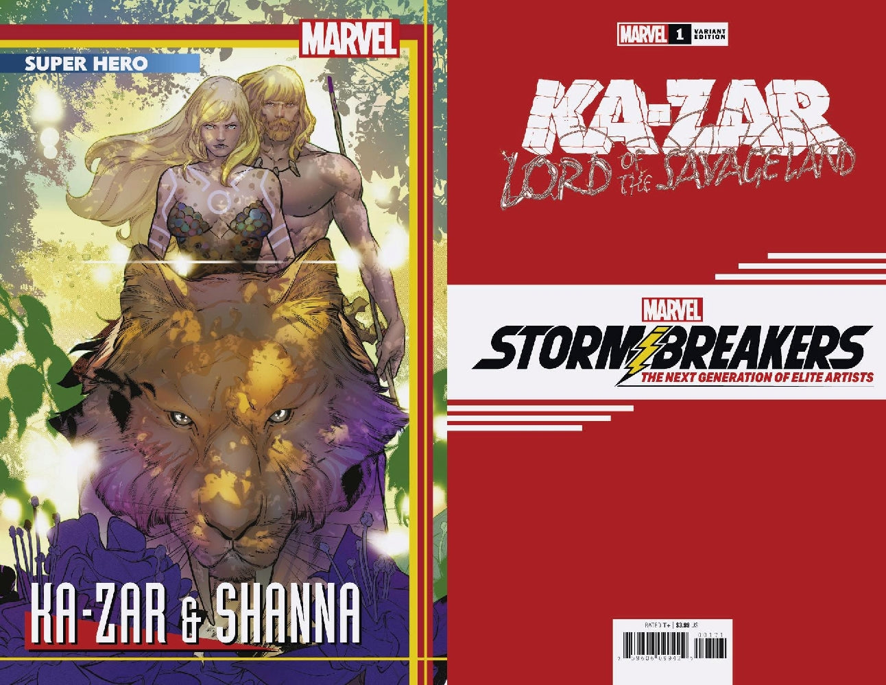 KA-ZAR LORD SAVAGE LAND #1 (OF 5) SILVA STORMBREAKERS VAR