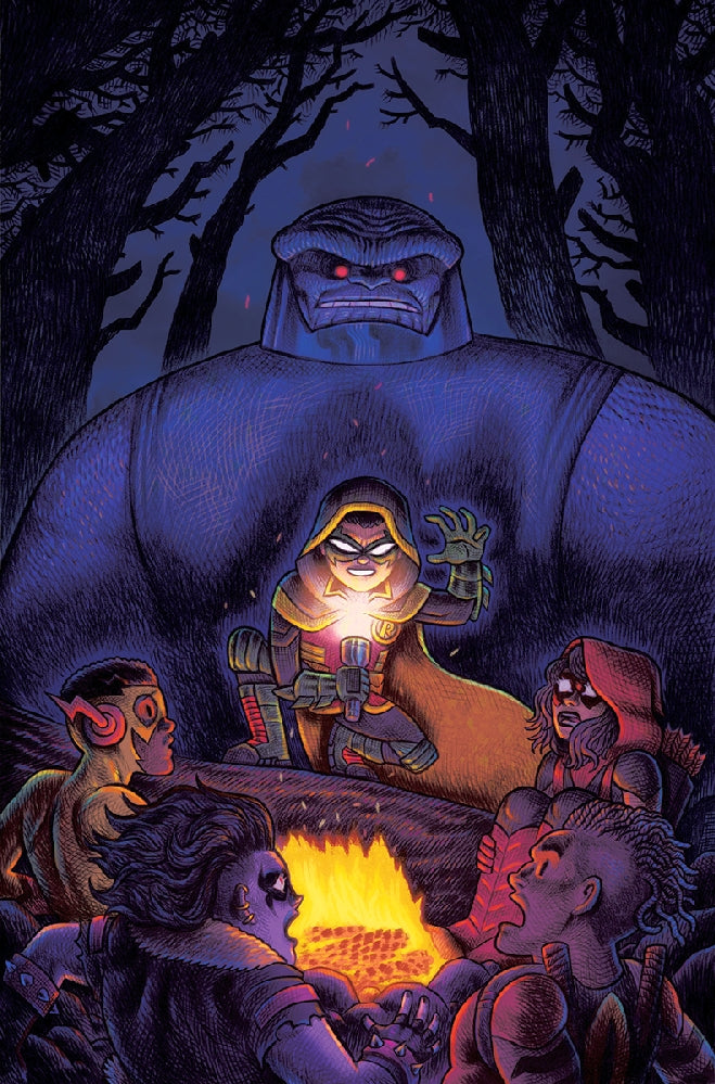 ARE YOU AFRAID OF DARKSEID #1(ONE SHOT) CVR A DAN HIPP