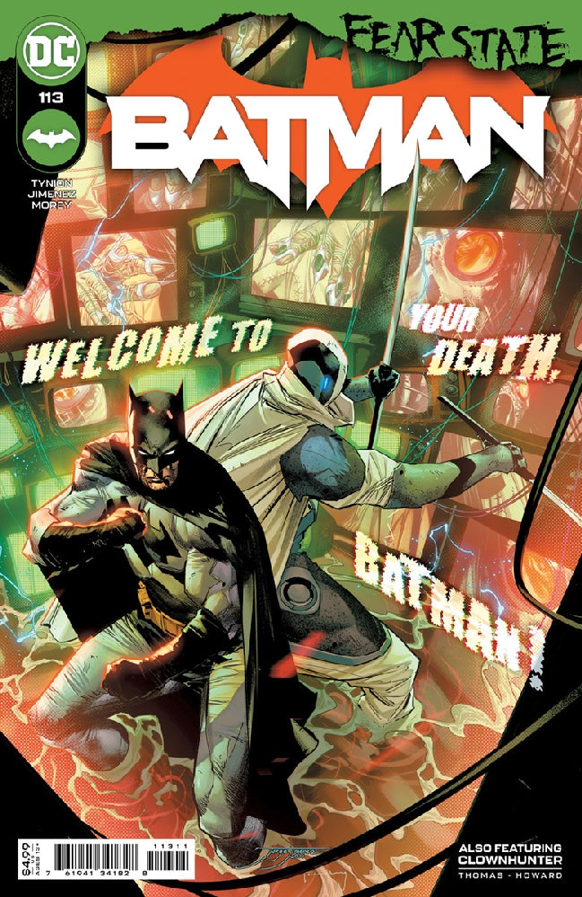 BATMAN #113 CVR A JORGE JIMENEZ (FEAR STATE)