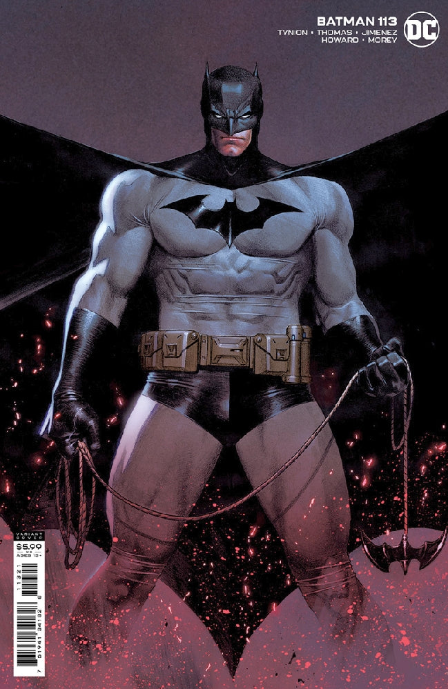 BATMAN #113 CVR B JORGE MOLINACARD STOCK VAR (FEAR STATE)