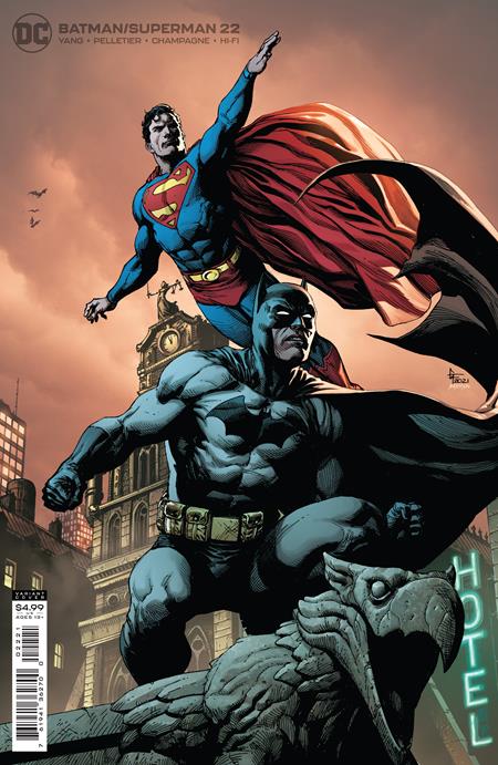 BATMAN SUPERMAN #22 CVR B GARYFRANK CARD STOCK VAR