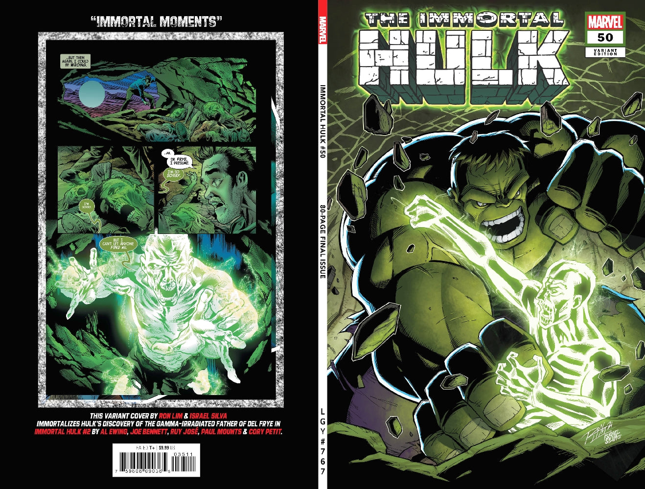 IMMORTAL HULK #50 RON LIM VAR