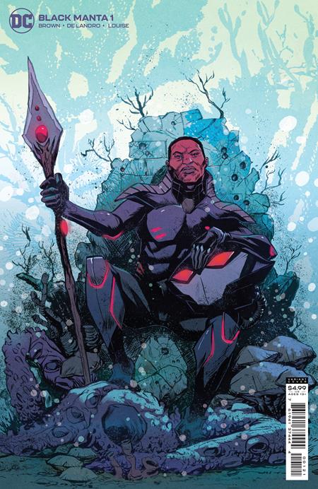 BLACK MANTA #1 (OF 6) CVR B GREENE CARD STOCK VAR