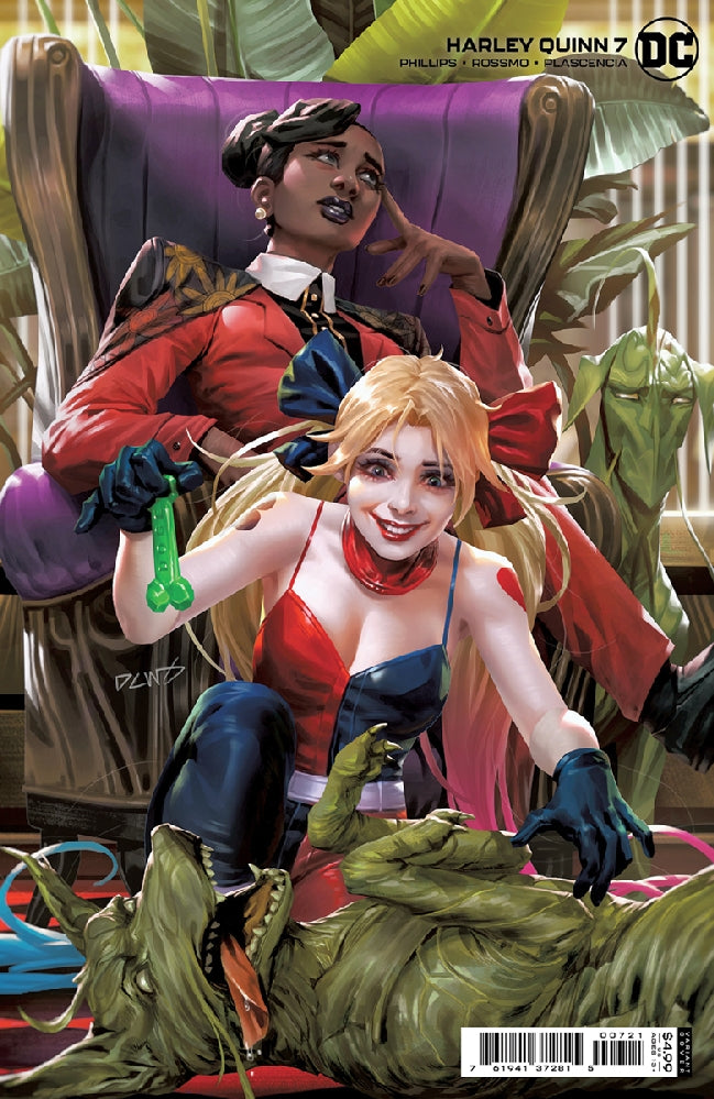 HARLEY QUINN #7 CVR B DERRICKCHEW CARD STOCK VAR (FEAR STAT