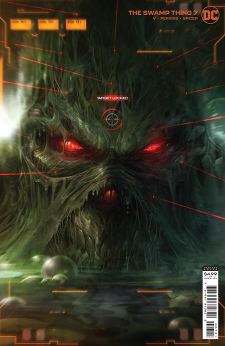 SWAMP THING #7 (OF 10) CVR B FRANCESCO MATTINA CARD STOCK VA