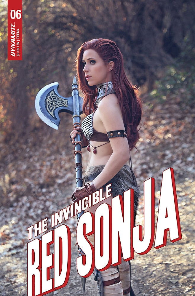 INVINCIBLE RED SONJA #6 CVR E COSPLAY