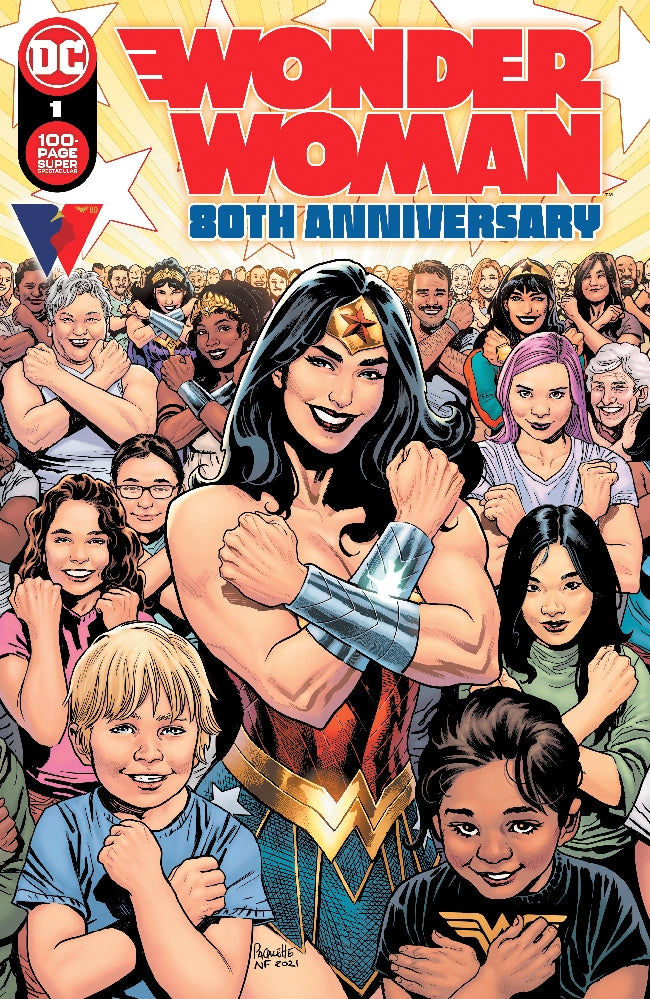 WONDER WOMAN 80TH ANN 100-PAGEONE SHOT CVR A PAQUETTE